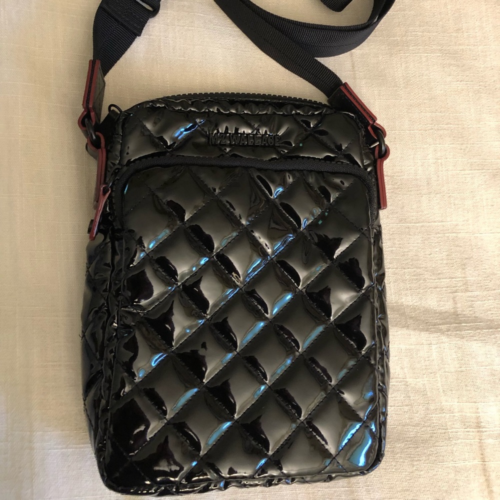 Like NEW EEUC MZ Wallace Lacquer Metro Crossbody